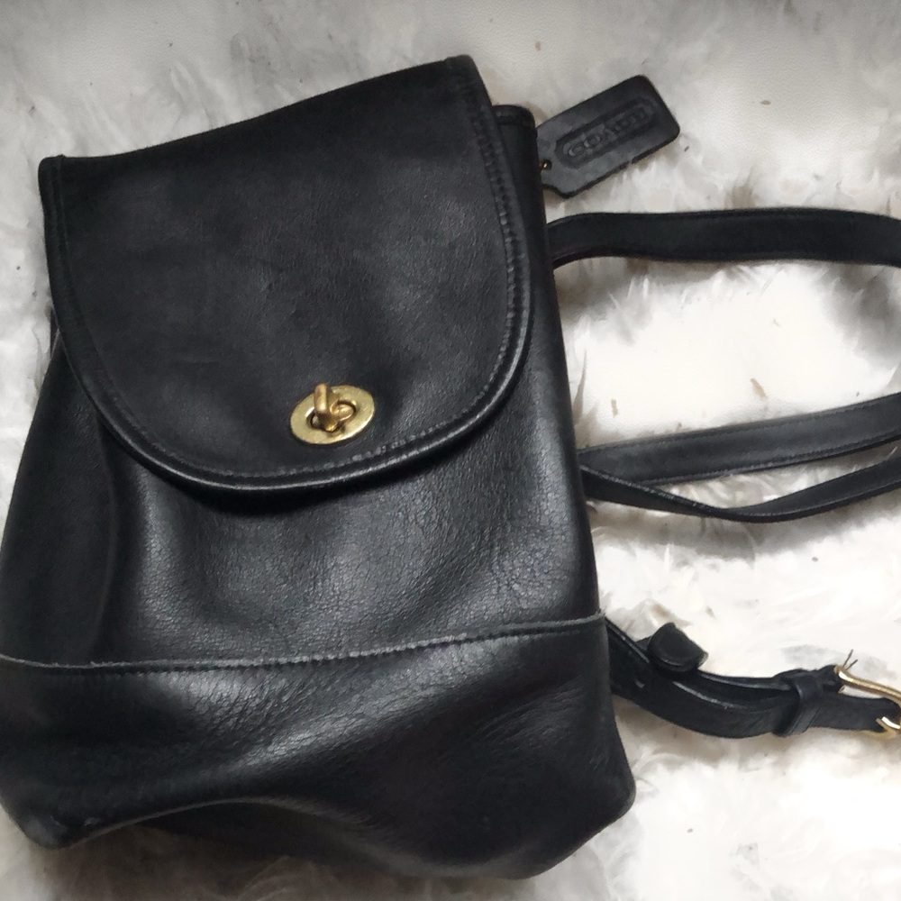 RARE !!!! VINTAGE MINI COACH BACKPACK